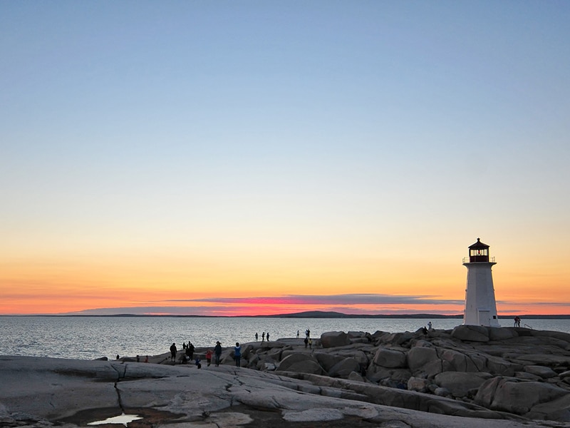 pontos turisticos canada Peggy’s cove Nova Escócia pontos turísticos do Canadá