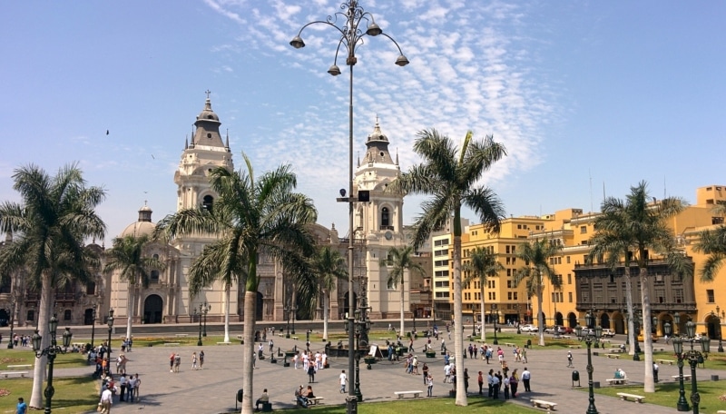 Como é o transporte em Lima