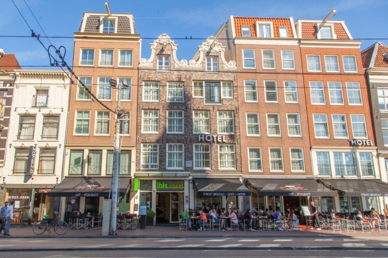 onde se hospedar no centro histórico de amsterdam