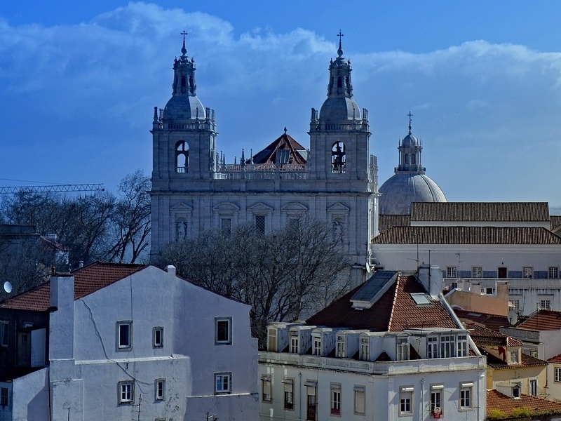 Pontos turísticos Lisboa mapa