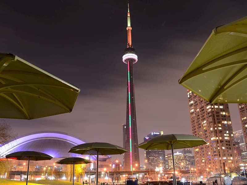 Pontos turísticos no Canadá