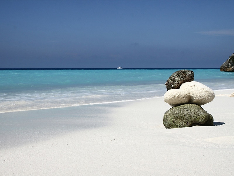 Praias do Caribe muito tranquilas paradisíacas 