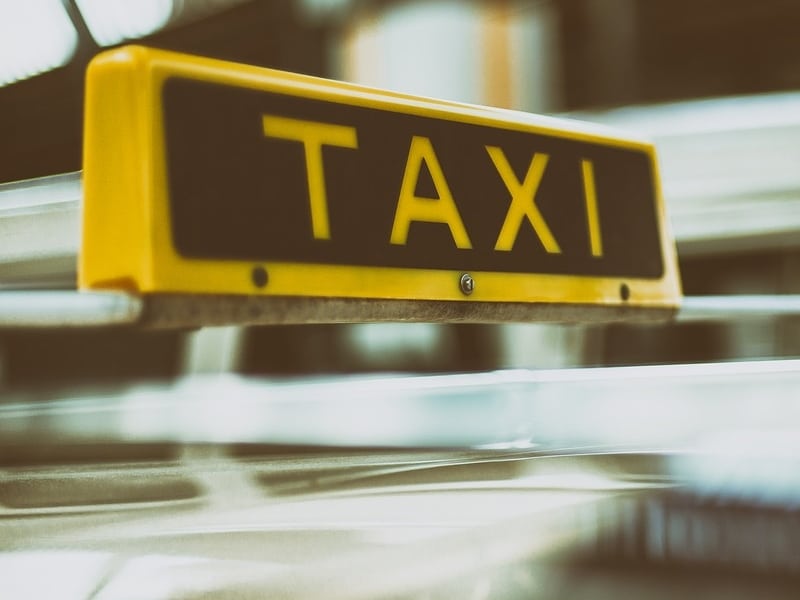 táxi na Grécia