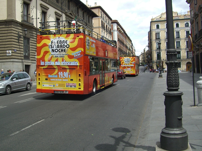 Ônibus turístico Madrid ticket