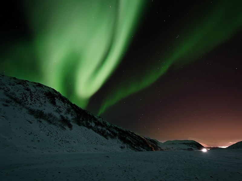 Aurora boreal Canadá