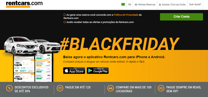 Promoções e descontos da Black Friday