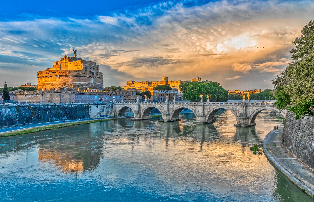 o que fazer a noite em Roma por do sol em Roma