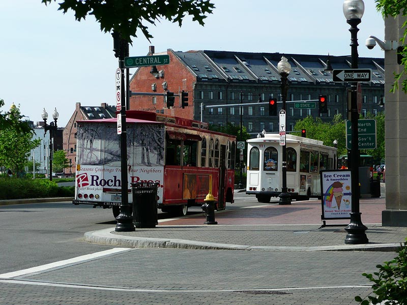 Como andar de ônibus em Boston