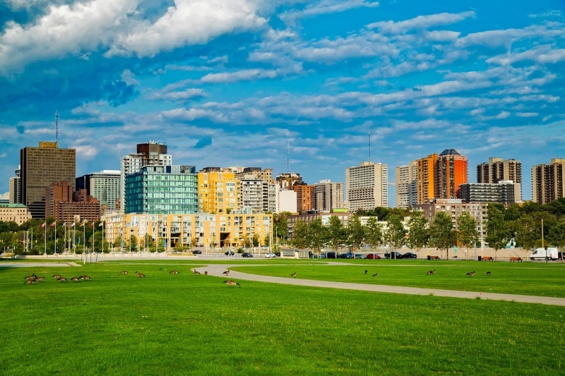 Passeios no verão do Canadá