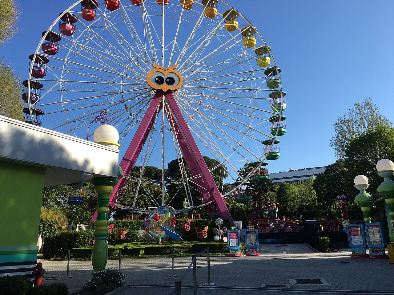 Roma em família o que fazer parque em Roma
