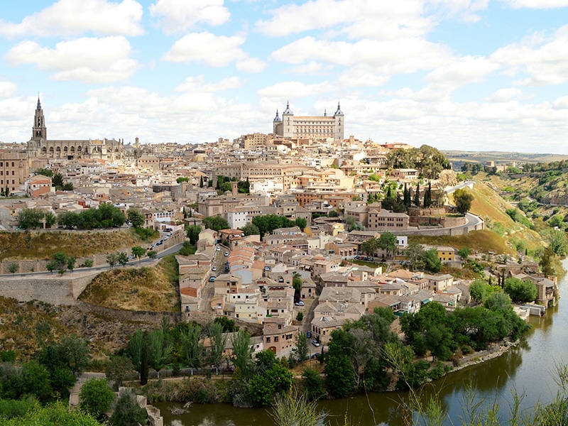 Passeio em Toledo como chegra