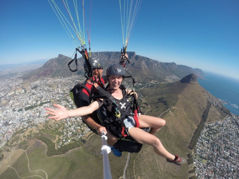 Parapente Cidade do Cabo