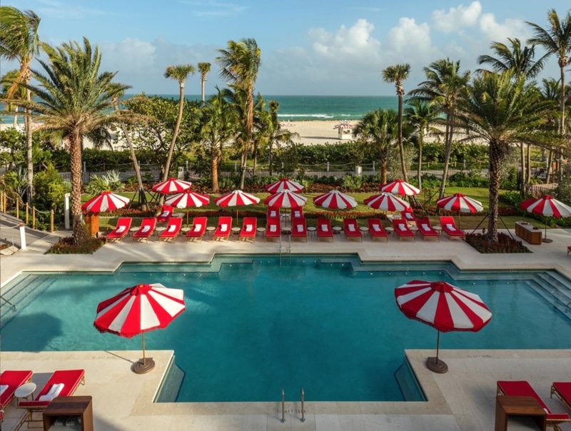 Hotel com piscina em Miami