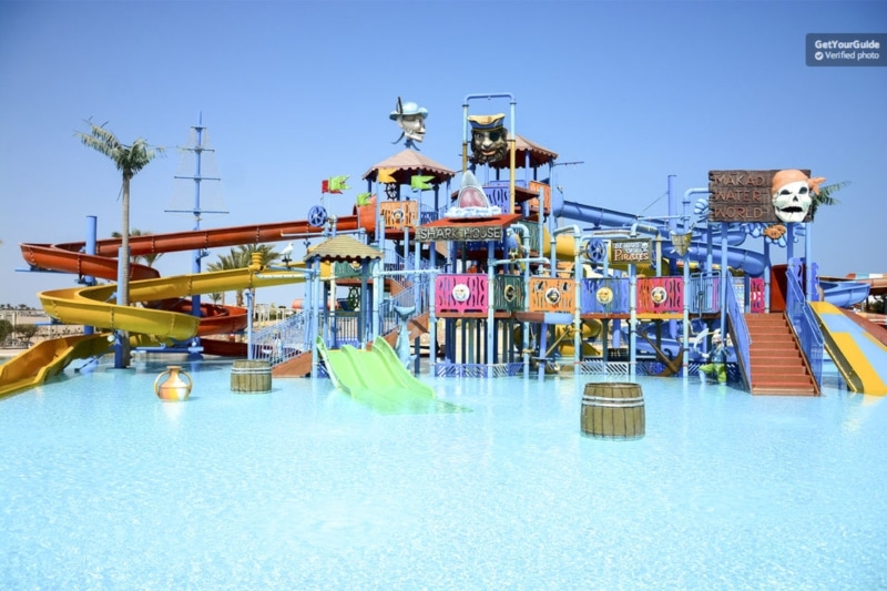 Passeios aquáticos no Egito Parque aquático no Egito
