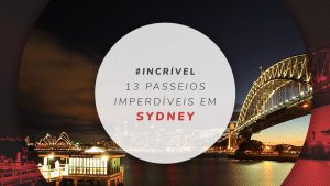 Passeios em Sydney: tours guiados e excursões imperdíveis
