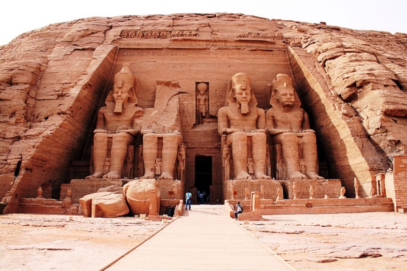 Visita aos templos de Abu Simbel