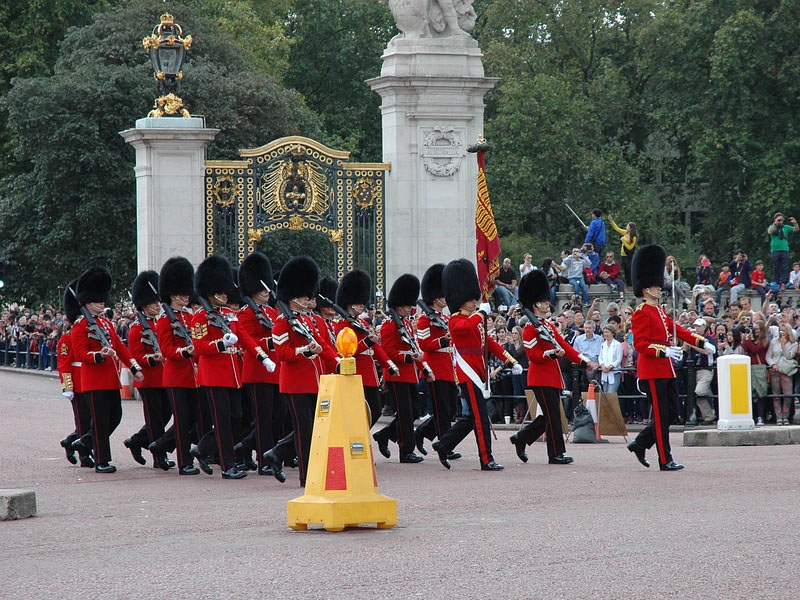 Palácio de Buckingham no inverno