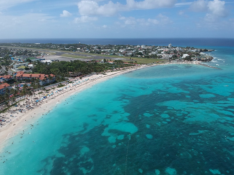 Playa Sprat Bight em San Andrés