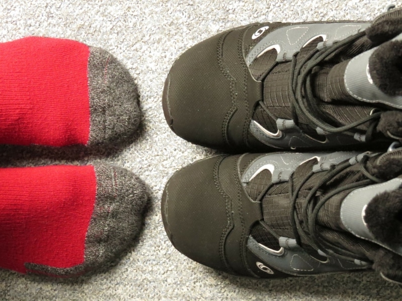 Botas de inverno Meias térmicas Canadá
