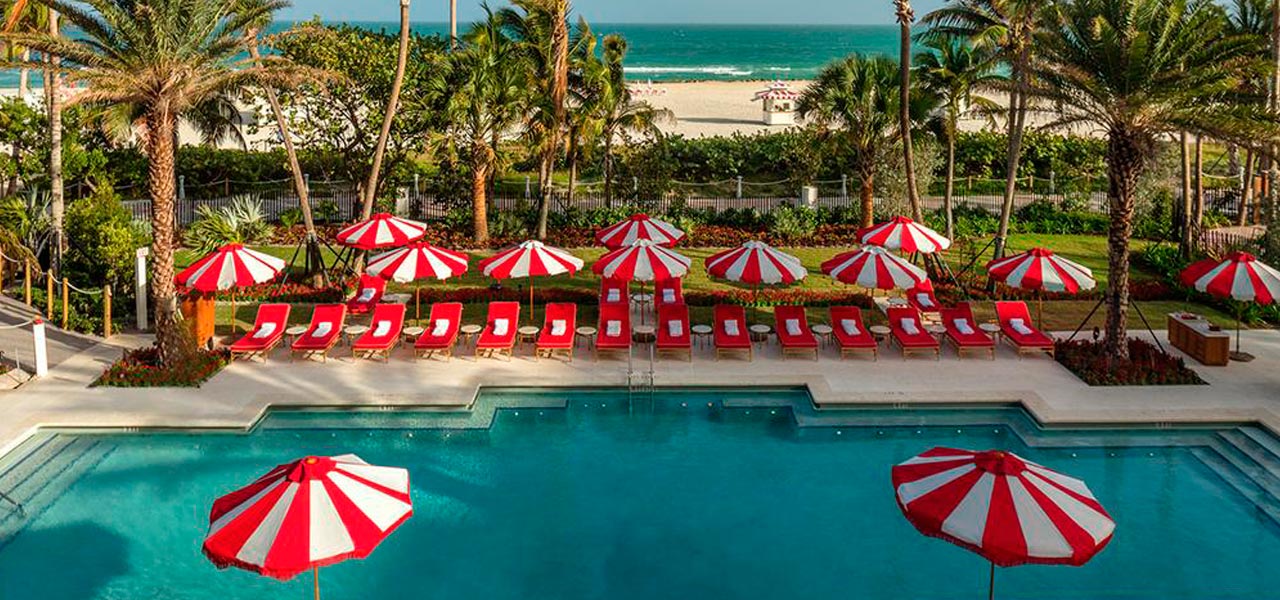 hotel com piscina grande em Miami