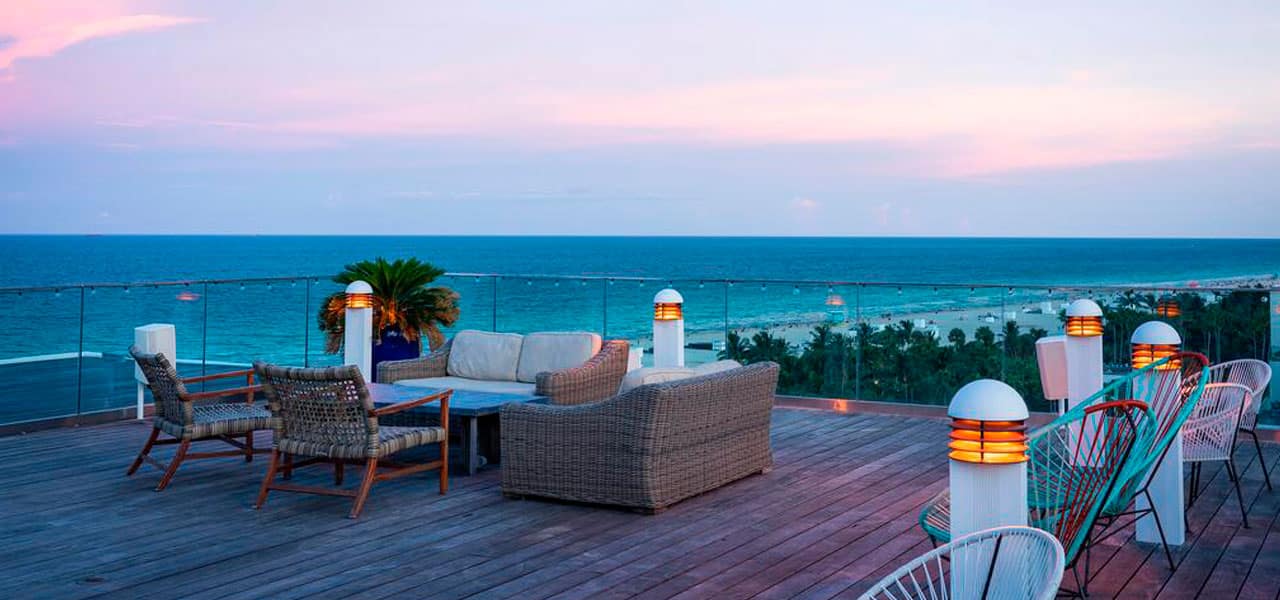 Hotel na praia em Miami