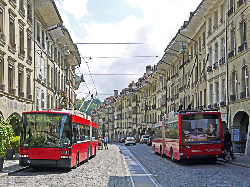 Como chegar em Berna de Lucerna usando carro 