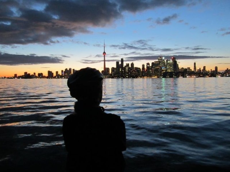 Passeio de bike em Toronto