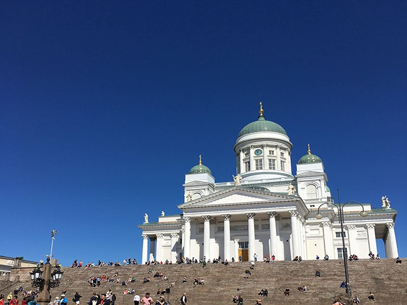 Roteiro a pé em Helsinque