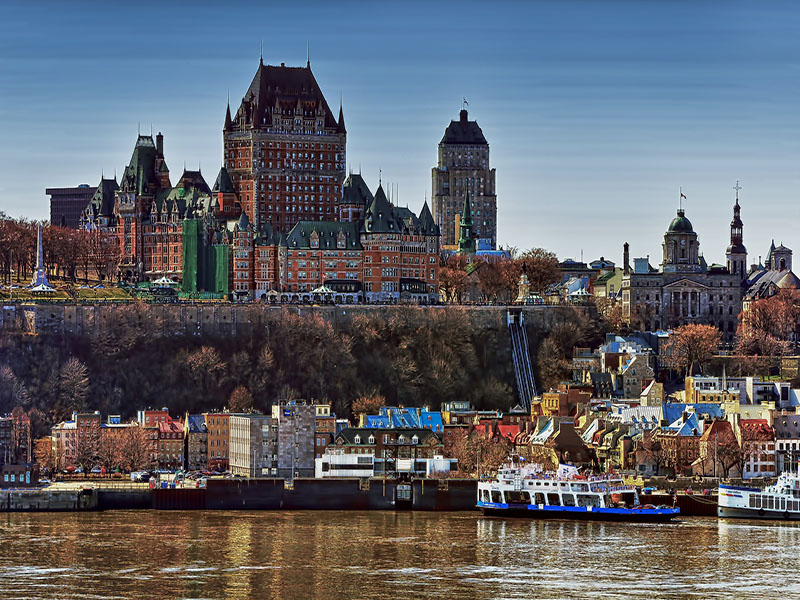 ponto turístico em Quebec