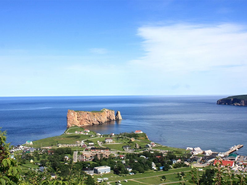 Cidades mais visitadas do Quebec