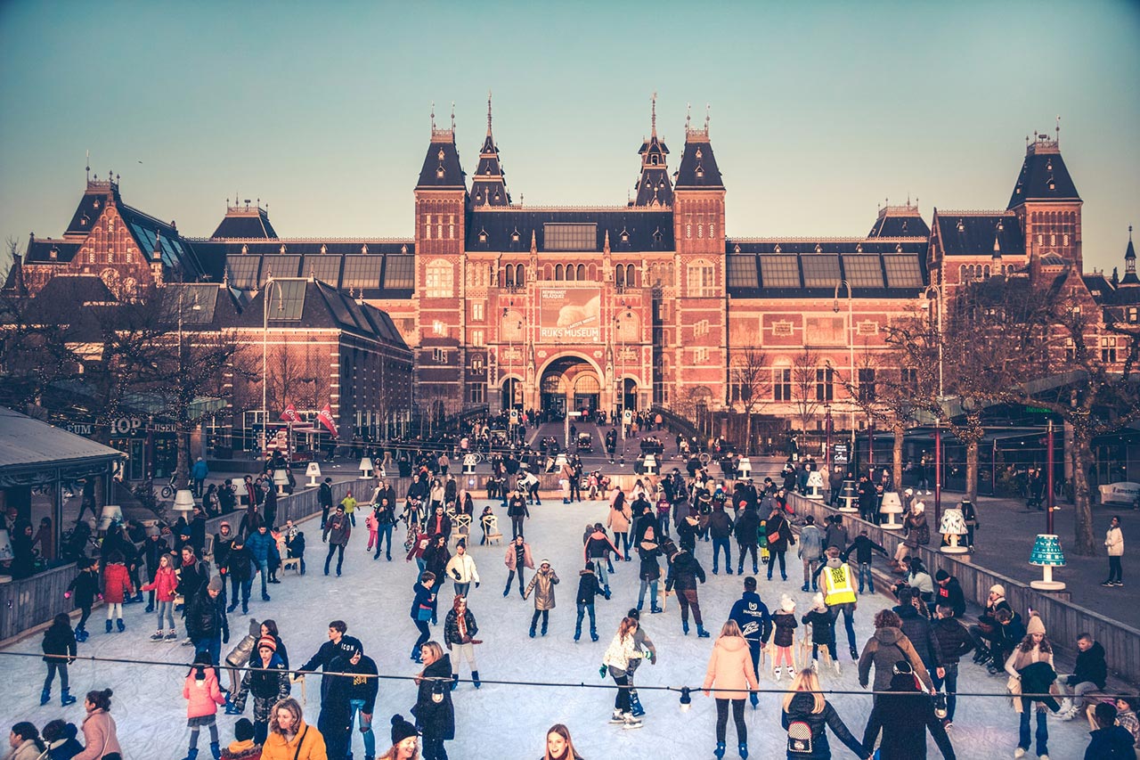 Escala curta em Amsterdam