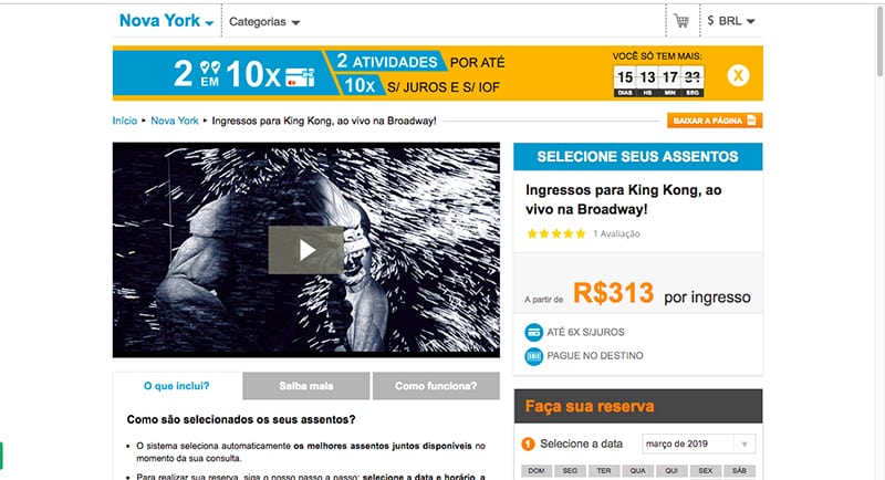 Weplann é confiável Dá para parcelar ingressos da Broadway