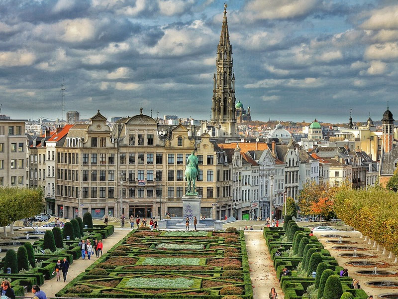 estação de trem em gent