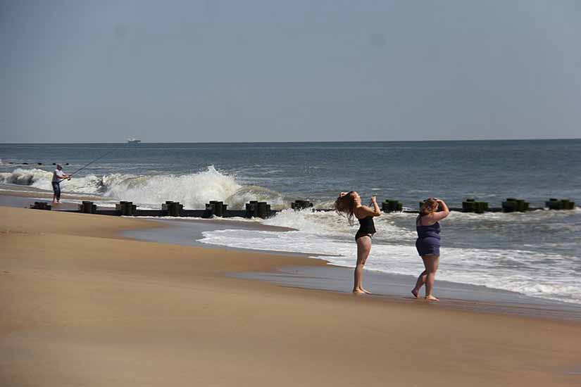 Praia próxima a Washington