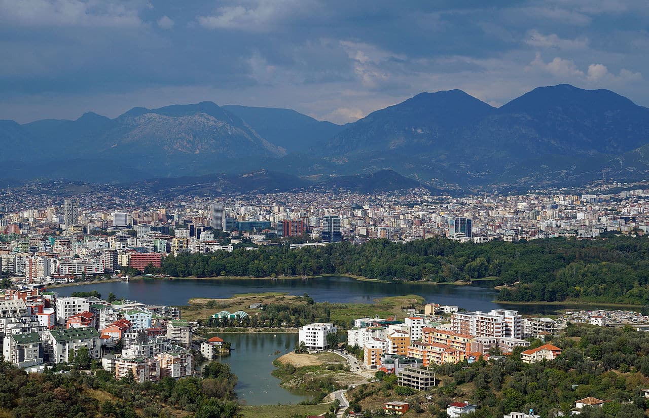 Cidades da Albania europa oriental albania
