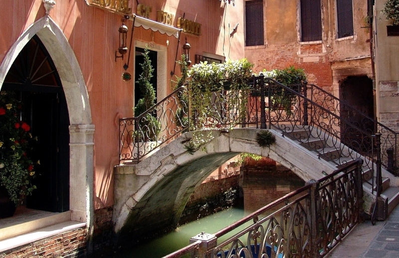 Passeios à noite em Veneza