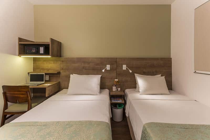 Hotel econômico Sleep Inn Praia do Canto