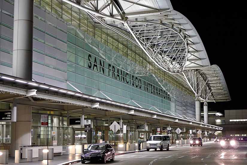 Onde fica o aeroporto de São Francisco