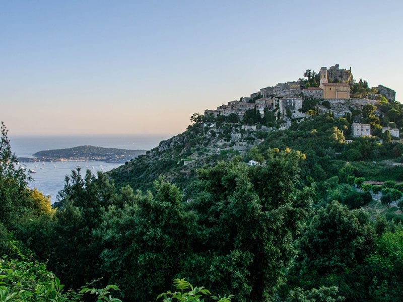 Belezas naturais na França? cote d'azur mapa