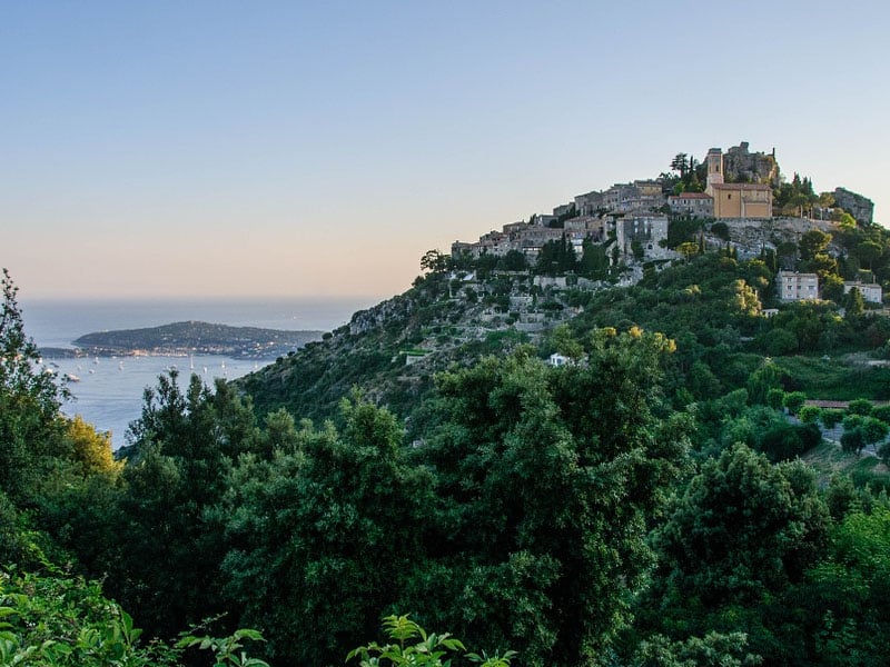 cote d'azur mapa