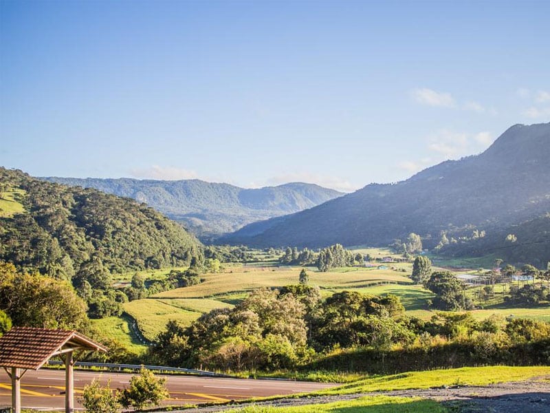 As belíssimos hospedagens na montanha