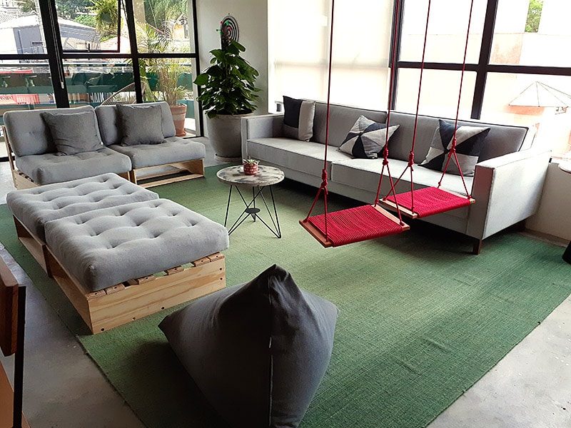 hostel descolado em SP coworking em São Paulo