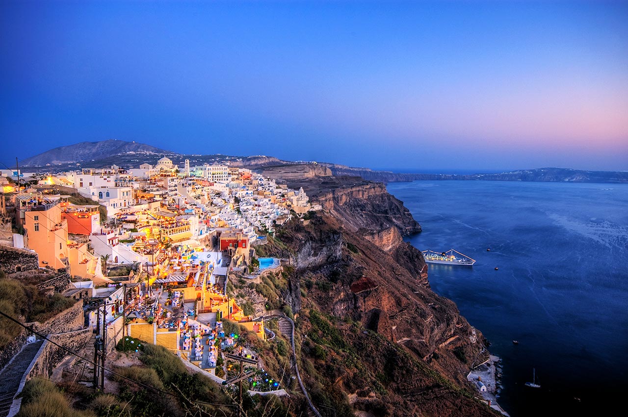 Lugares na Europa para visitar em Santorini Quais lugares na Europa visitar em Santorini