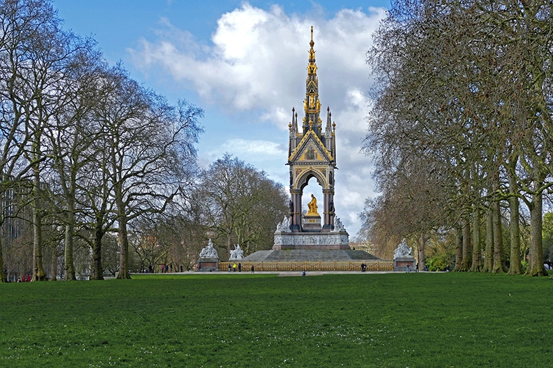 Ir ao parque é costume dos ingleses