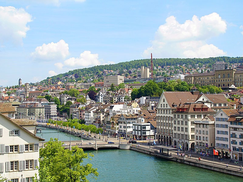 Pontos turísticos em Zurique