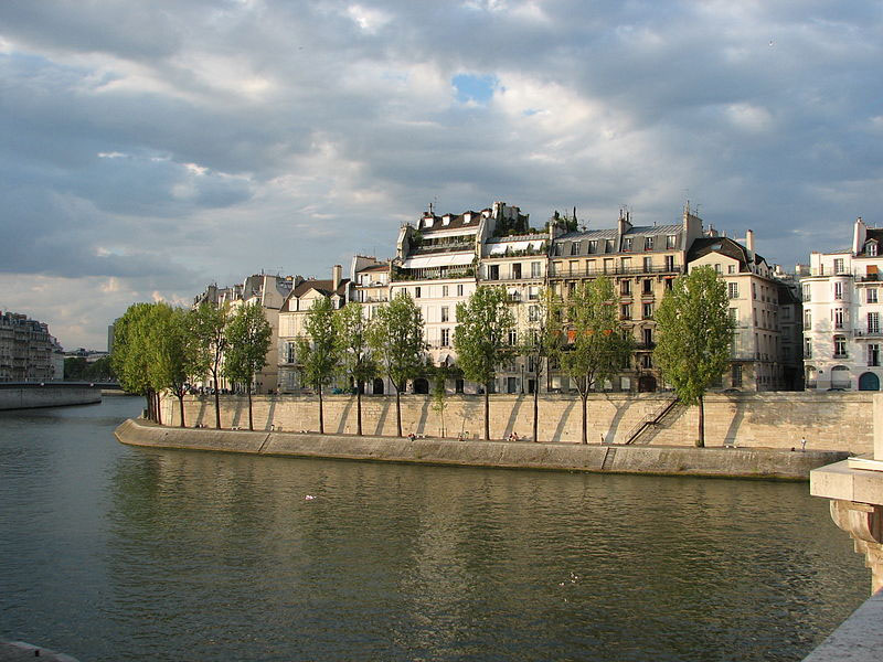 Ilhas na França Bairros residenciais em Paris