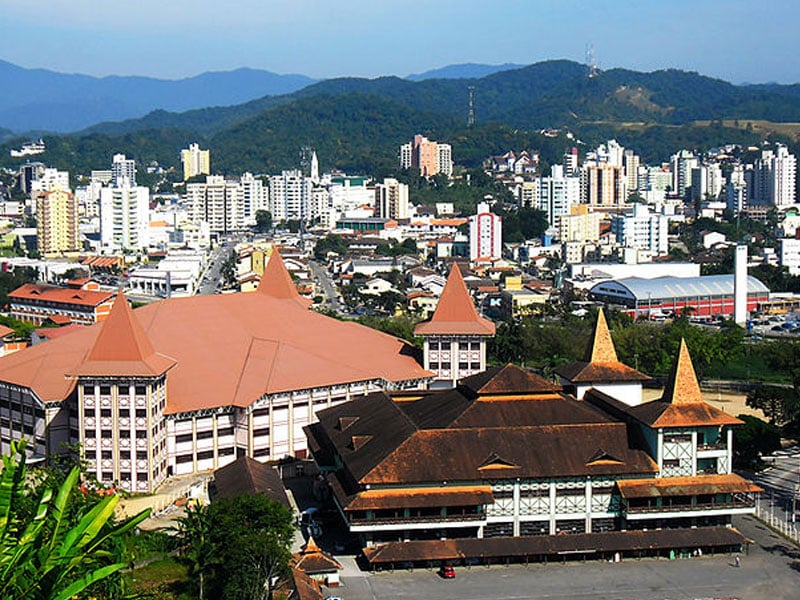 Mapa Balneario Camboriu