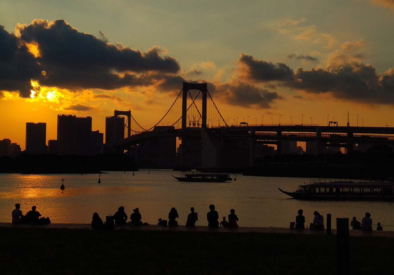 Entardecer mais belo do mundo