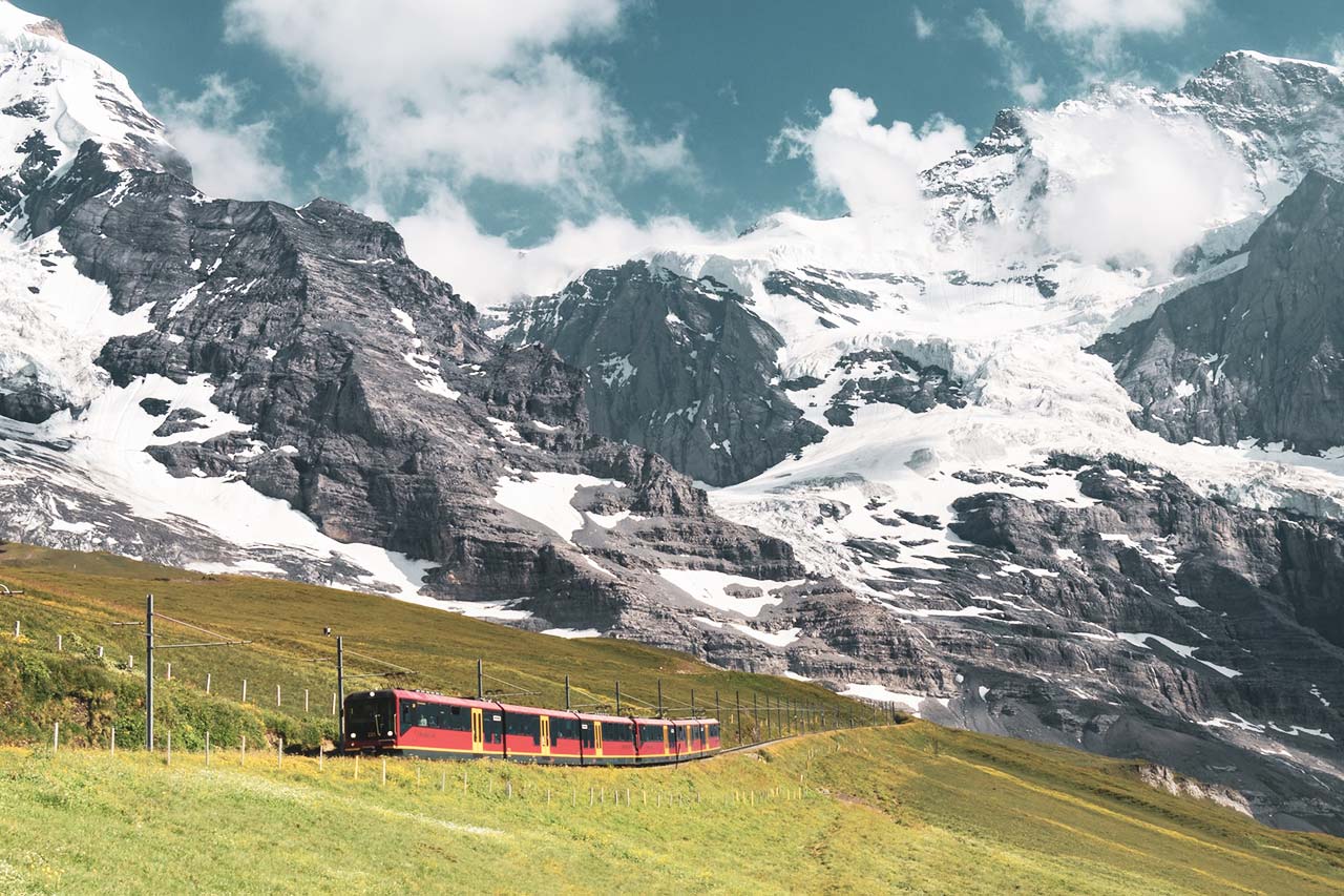 As lindas paisagens de Jungfraujoch Passeios mais irados do mundo