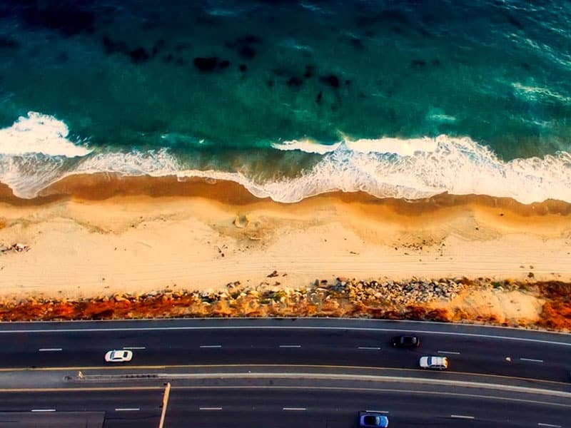 Praia em Laguna Beach